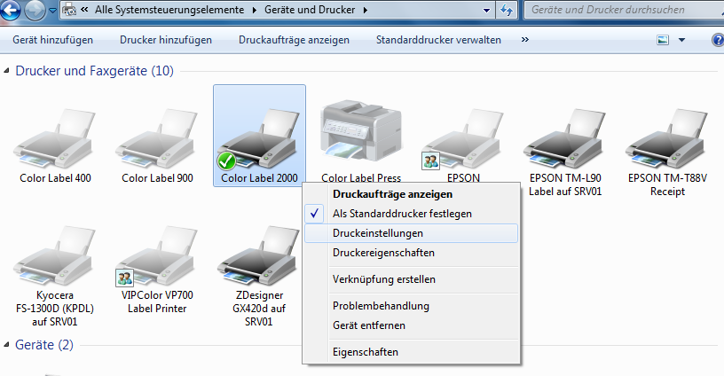 Wie kann ich die Druckqualität vom Primera LX2000e optimieren?