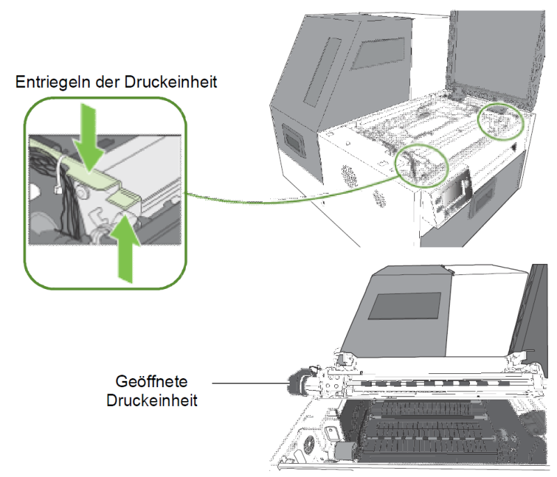 VP-700 - Mech Error 03 auch 3(A/B) - Was tun wenn die Service Station klemmt?